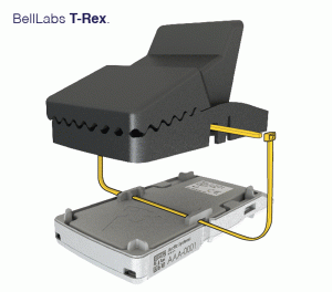 RATMO Smart trap mounted on snap trap